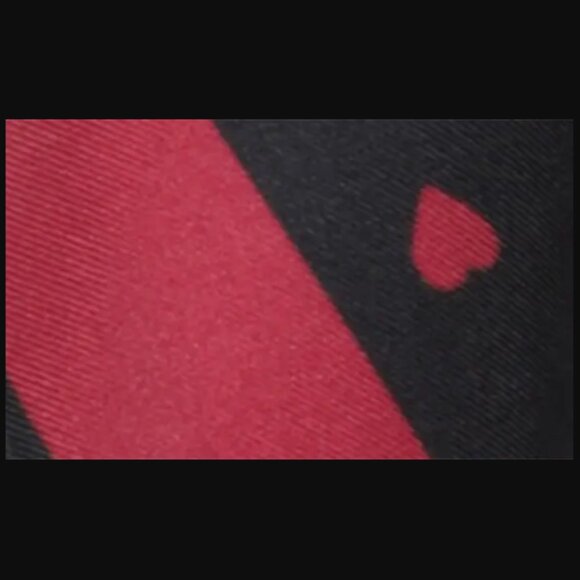 SOLD OUT NWT KATE SPADE Mini Hearts Silk Scarf Bandana Size O/S - Picture 6 of 7